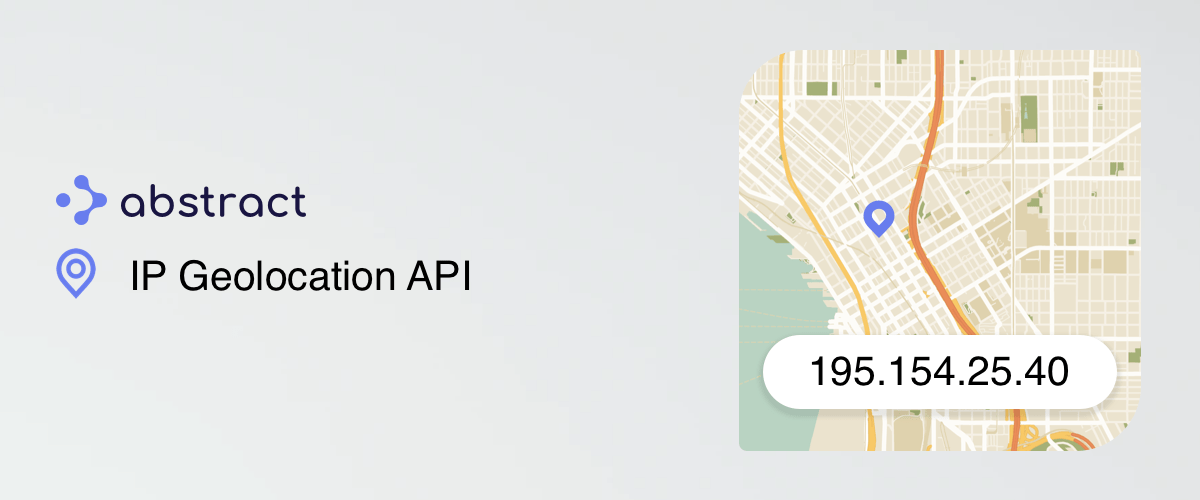 Abstract IP Geolocation API
