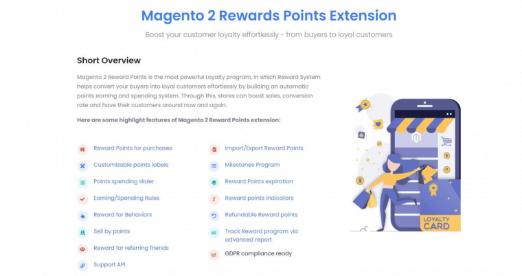 Magento Two reward system