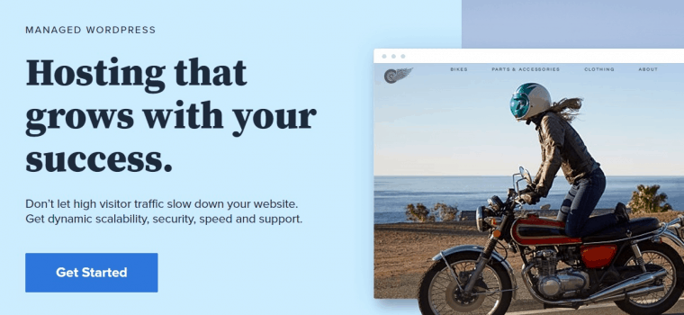 Bluehost managed hosting
