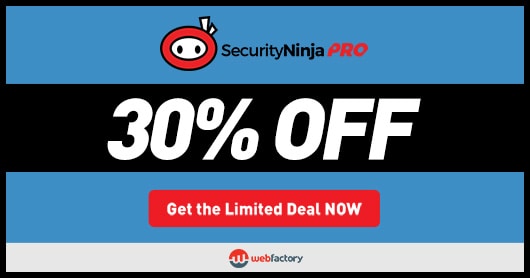 Security Ninja PRO Black Friday & Cyber Monday discount 2017