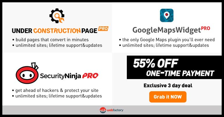 Web Factory Black Friday & Cyber Monday Bundle