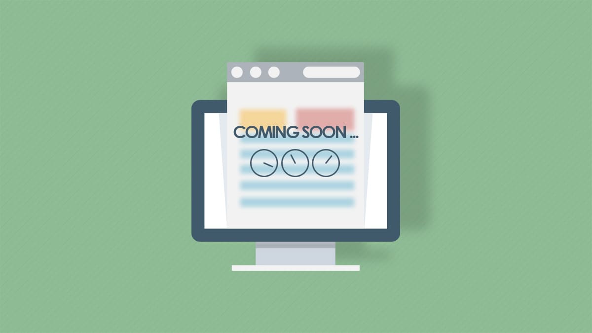 Read Why Every Blog Should Start With A Coming Soon Page
