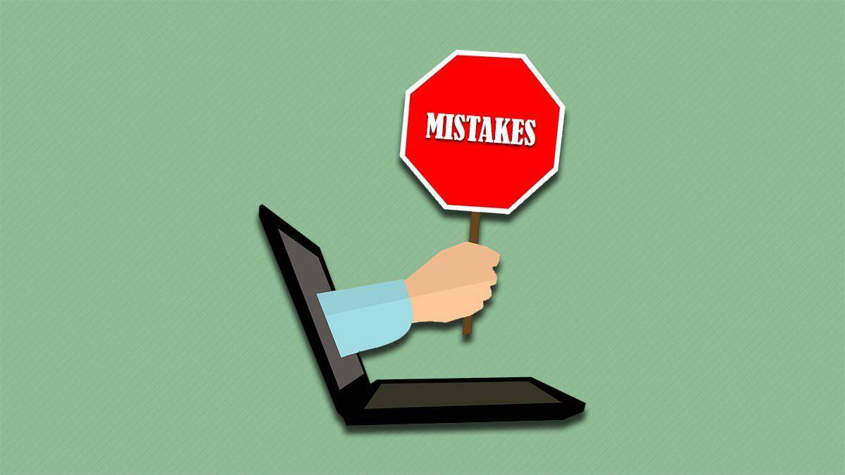 Read Typical Mistakes in the Content Making