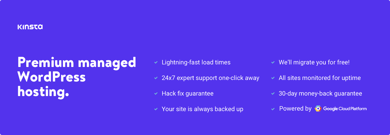 Premium Managed WordPress Hosting