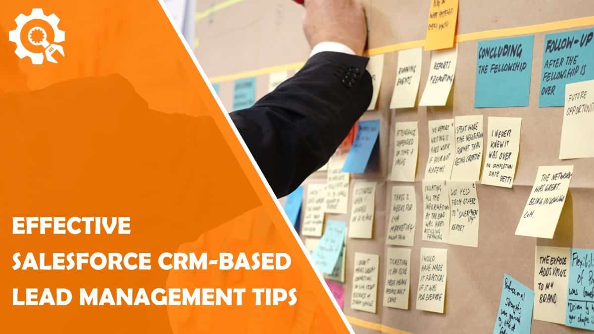 Read Some Expert Tips for Effective Salesforce CRM-based Lead Management