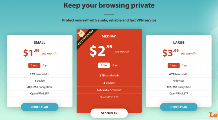VPN Pricing