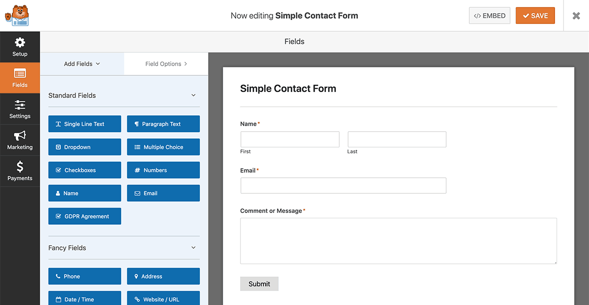 WPForms