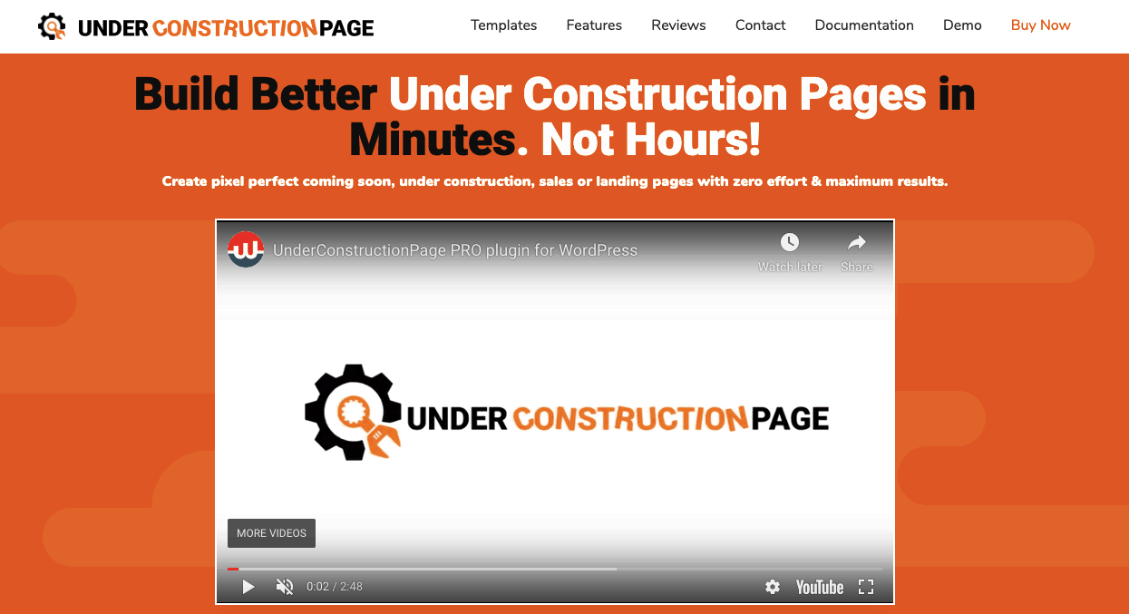 under construction page