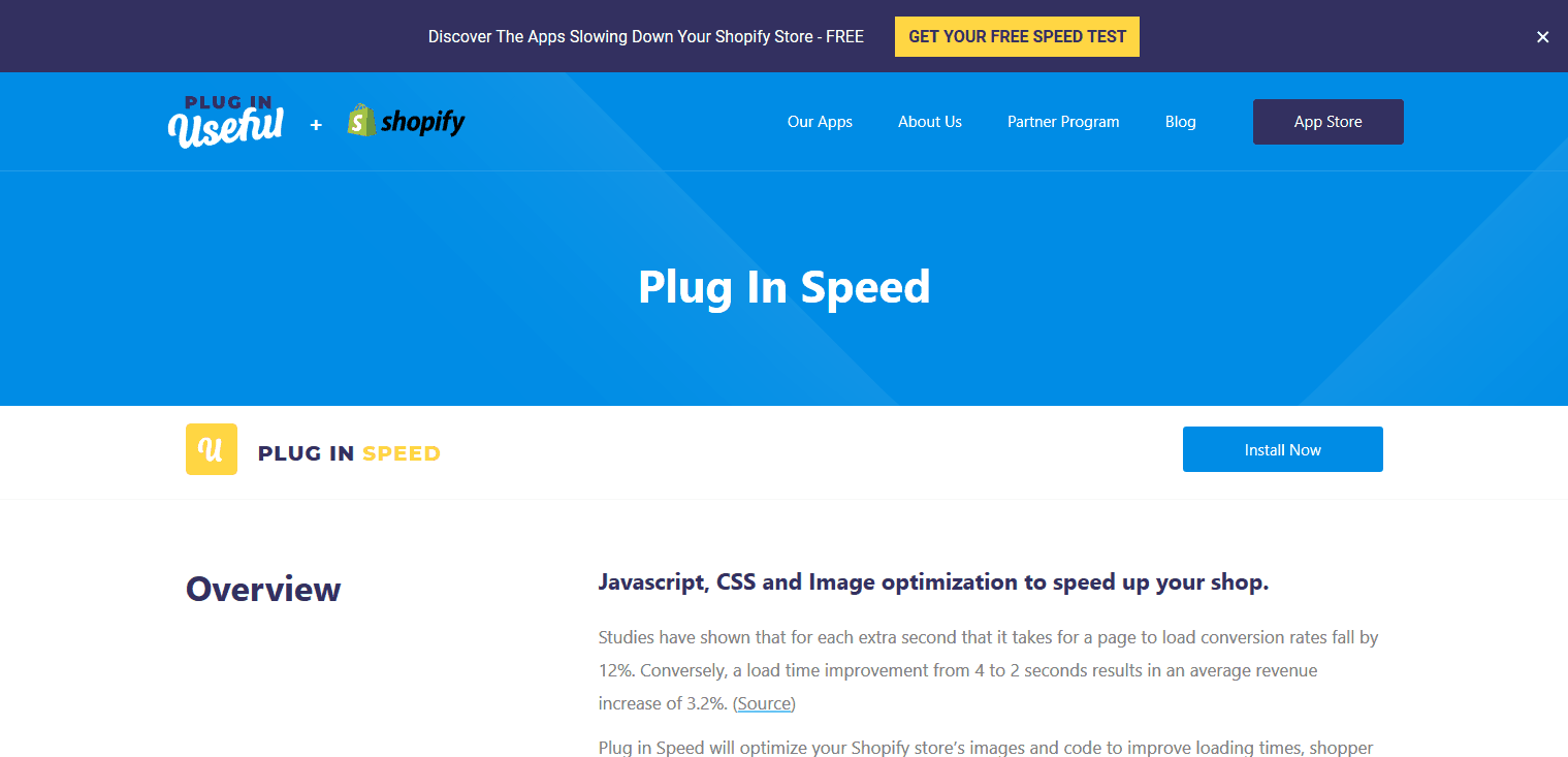 Plug In Speed Useful Free Paid Apps The Best Shopify Apps in 2019 from Plug in Useful