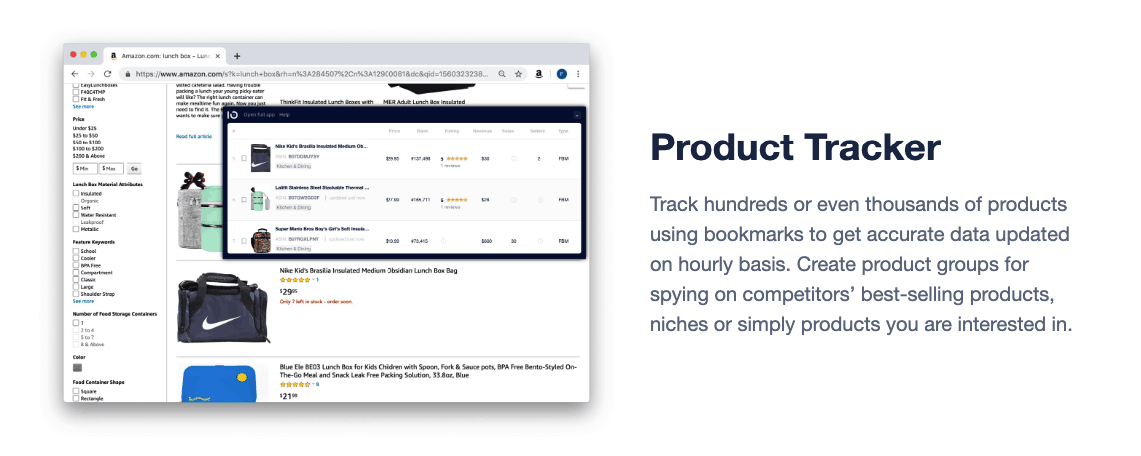 Product tracker