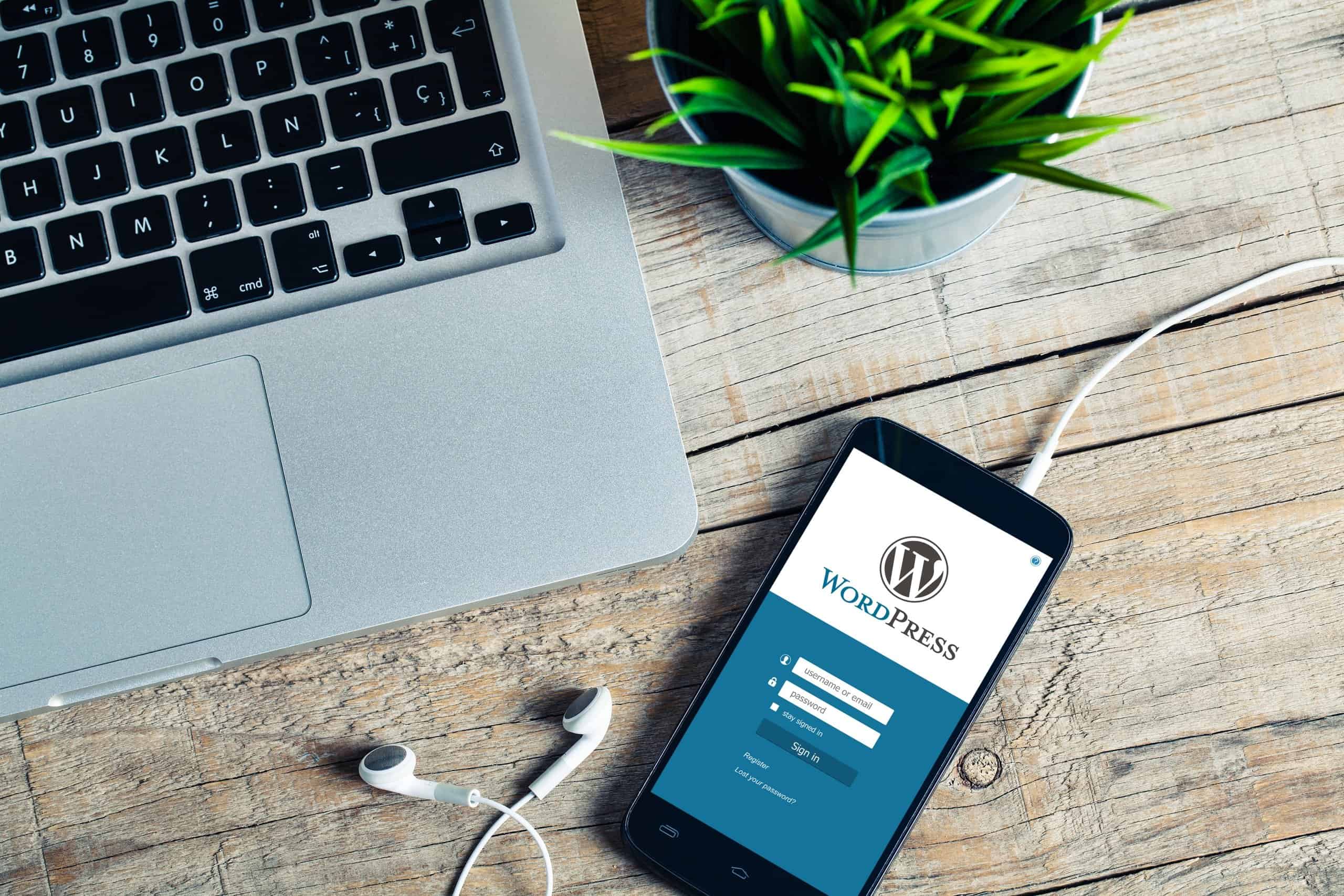 Publishing on WordPress through mobile