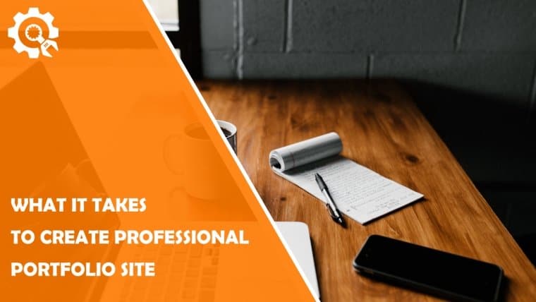 What it takes to create professional portfolio site