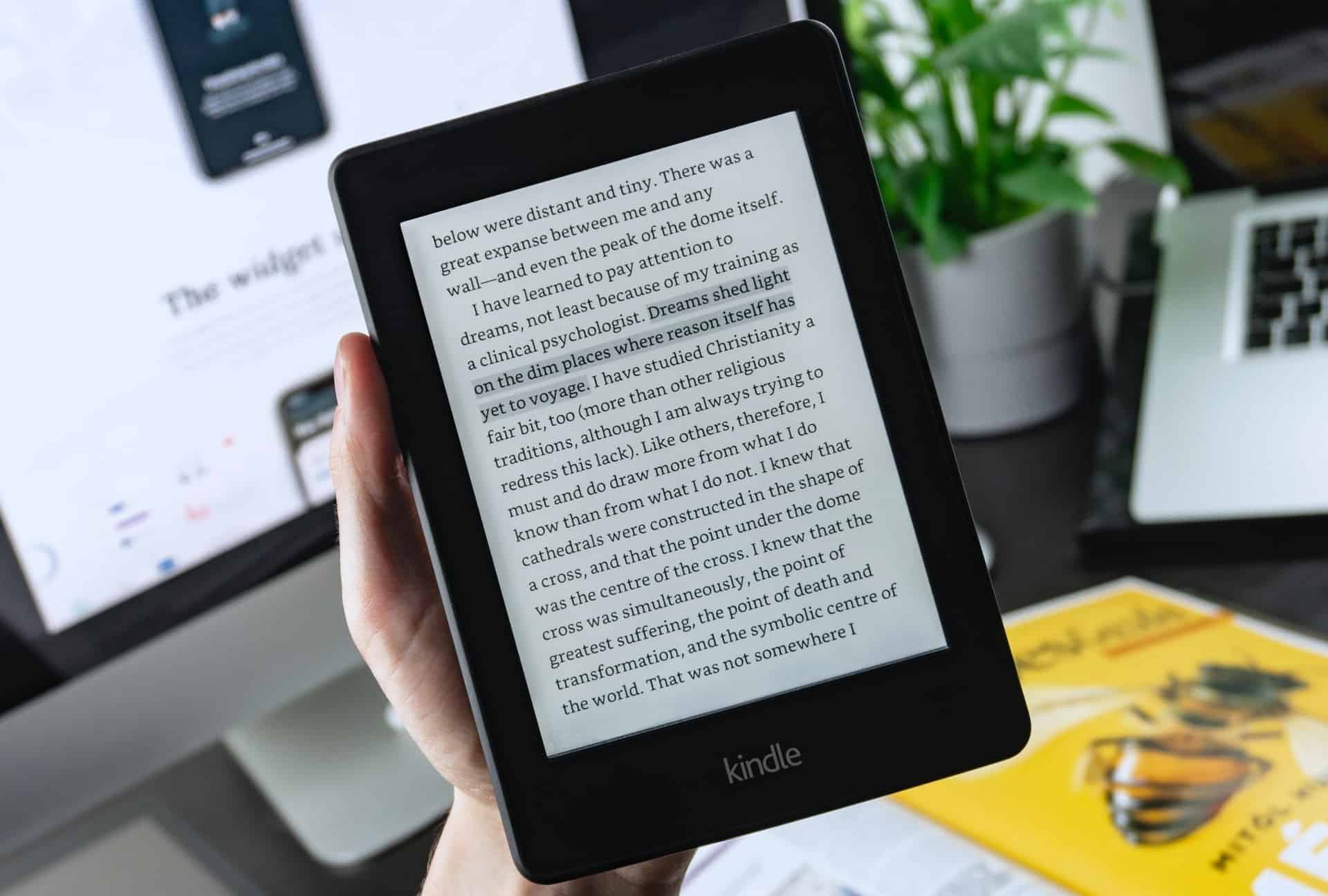 Kindle reader