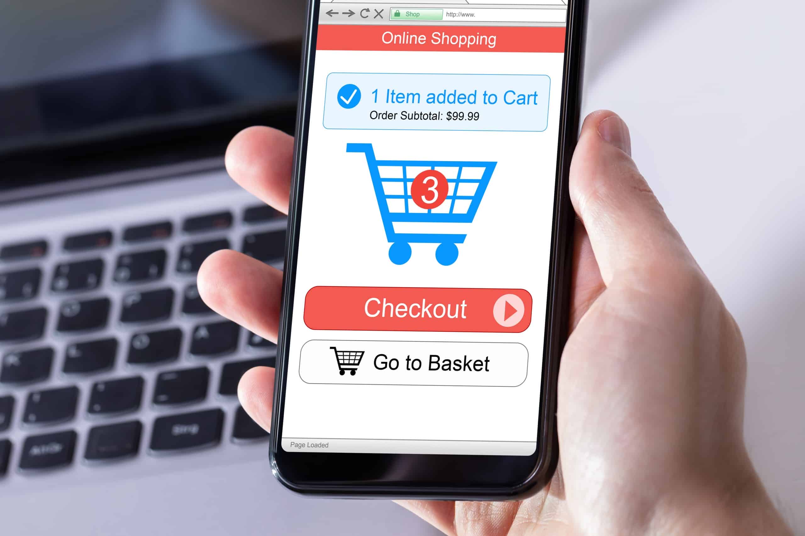 Ecommerce mobile app