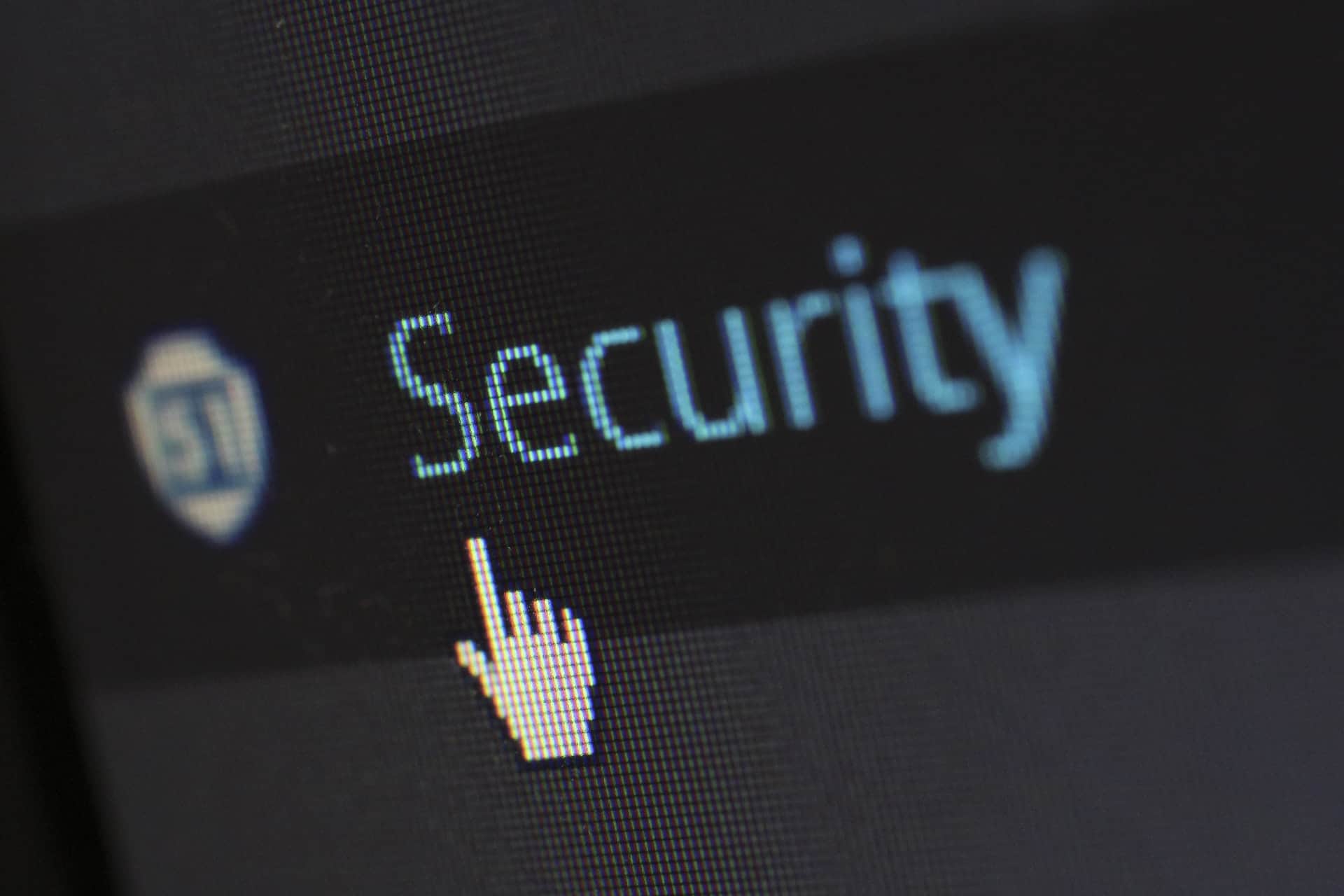 Security tab WordPress