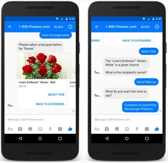 1-800-Flowers chatbot