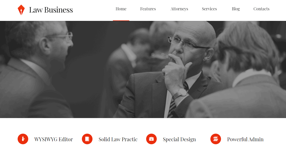 LawBusiness theme