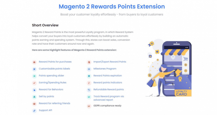 Magento Two reward system 
