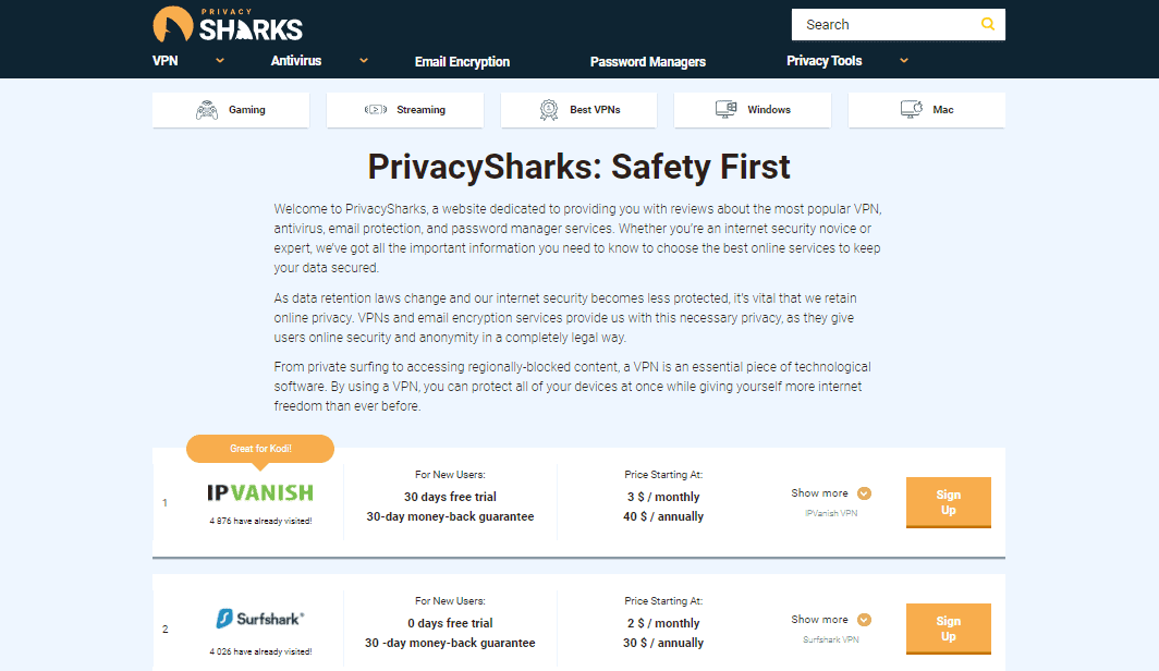 PrivacySharks