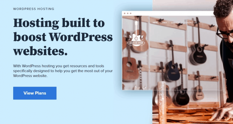 Bluehost WordPress hosting