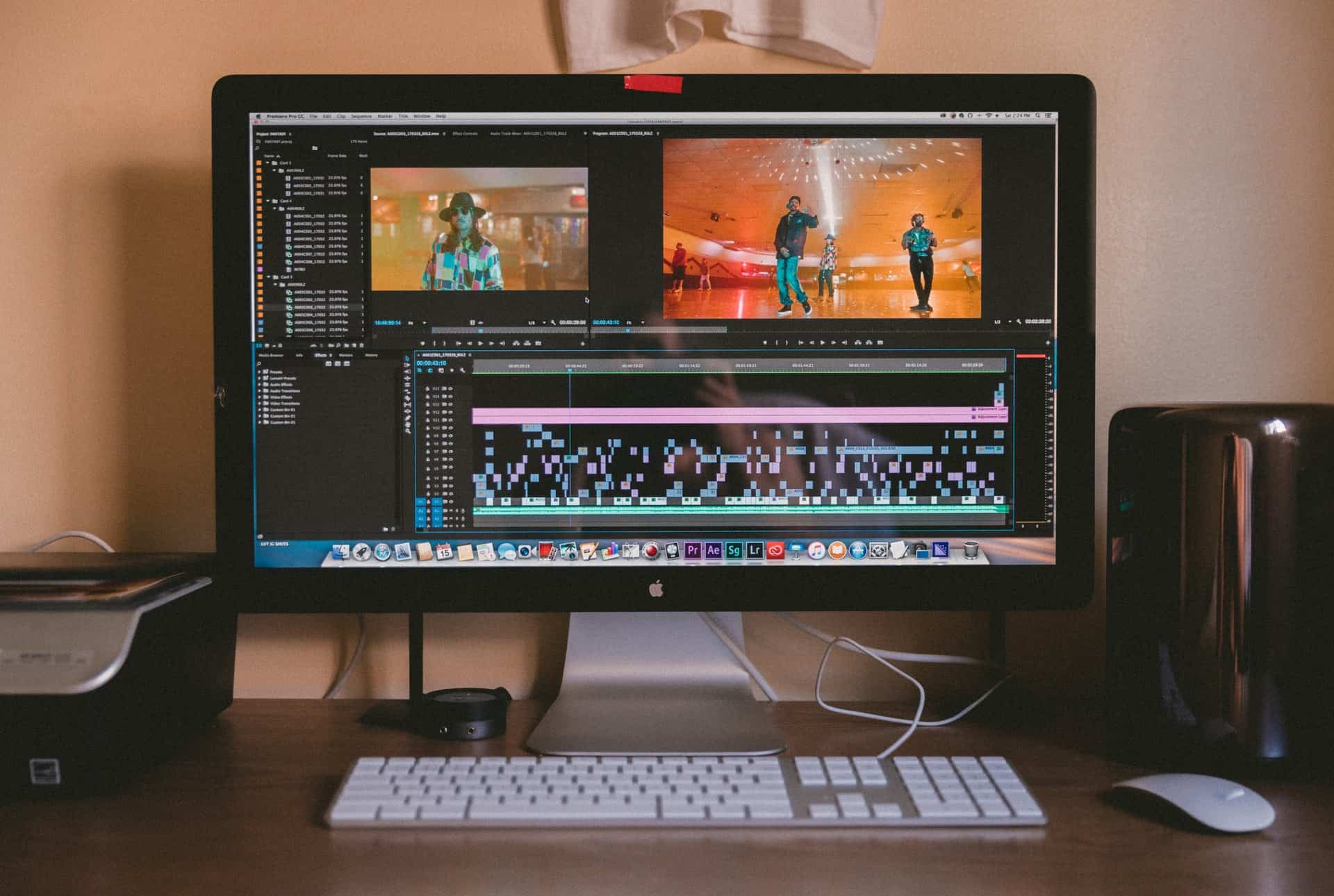 Video editing on Mac pc