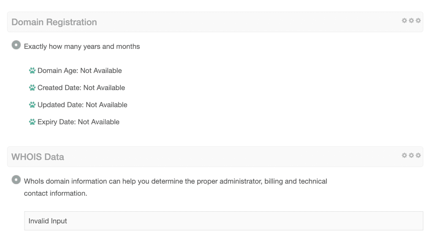 Websiteseostats domain and Whois data analysis