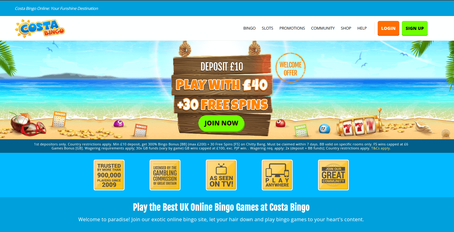 Top 10 Bingo Websites Conheça o Slots Cassino