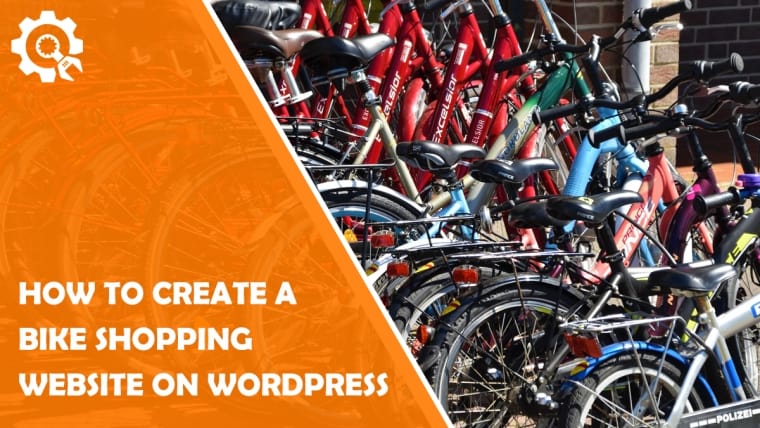 How to create a bike shopping website