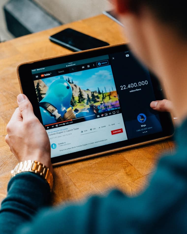 youtube browse tablet