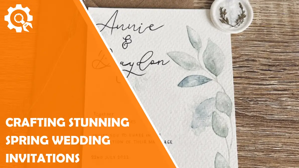 Read Crafting Stunning Spring Wedding Invitations for Free with Adobe Express