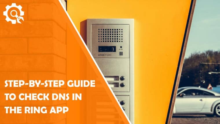 step-by-step guide to check dns in the ring app