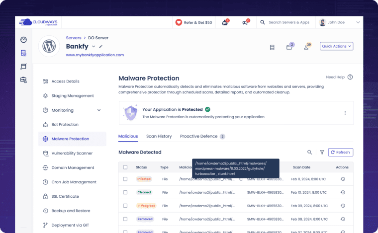 Malware protection